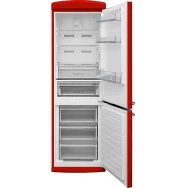 Vestel Retro NFK37201 Kırmızı F Enerji Sınıfı 330 Lt Buzdolabı 2