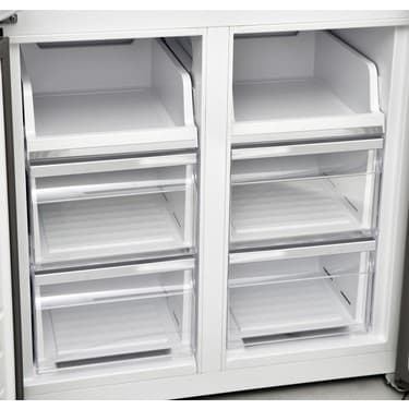 Vestel Retro FD56001 Bordo 487 Lt Gardırop Tipi Buzdolabı 4