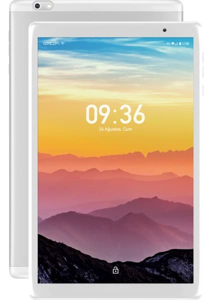 Vorcom 10.1 Inc 2 Gb Ram 32 Gb Hafıza 1280*800 Ips Ekran 4 Çekirdek Işlemcili S12 Siyah Tablet 7