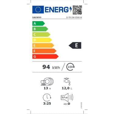 Daewoo D-Tr 5 Program Bulaşık Makinesi 0500 W 5