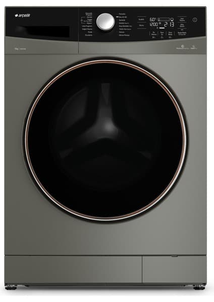 Arçelik 9124 N Mg 9 kg Çamaşır Makinesi Grion