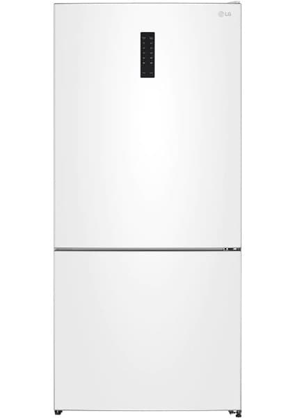 LG Çift Kapılı Buzdolabı 407 Lt E Sınıfı No Frost Beyaz Hızlı Soğutma ve Dondurma Özellikli