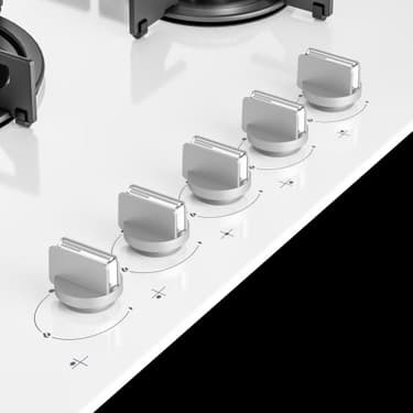 Beko Bocd T 7520 Ewb Gazlı Cam Tablalı Ocak 4