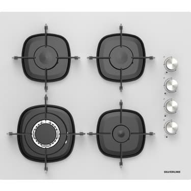 Silverline 3'lü Ankastre Set (BO6501W01-3481 BEYAZ-CS5629W01) 3