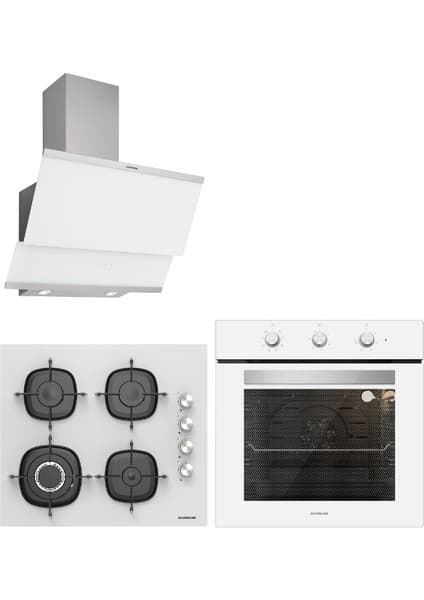 Silverline Sılverlıne 3'lü Ankastre Set (BO6503W01-3420 W CLA-CS5629W01)