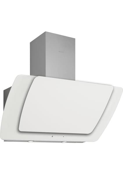 Silverline 3373 Misto Beyaz 60 Cm Dekoratif Camlı Duvar Tipi Davlumbaz