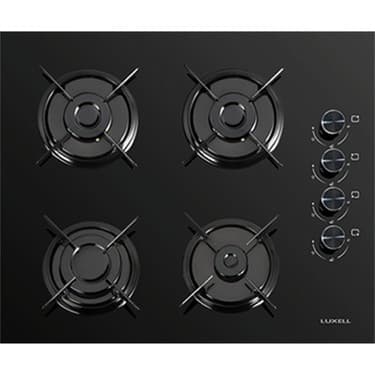 Luxell 88 Litre Platinium Siyah Ank Set A68-SGF3 Fırın /OC88 Cam Ocak/ Da6 835 Davlumbaz Kumandalı 4