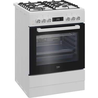 Beko BFM 410 EBB Ocaklı Elektro Turbobuhar Destekli Fırın - Beyaz 2