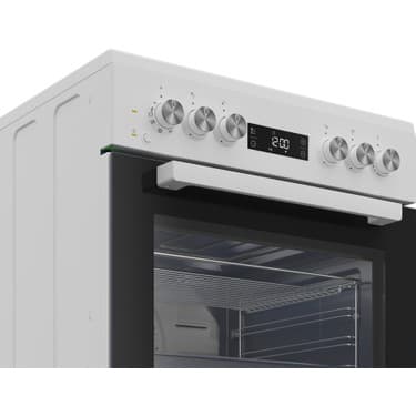 Beko BFM 410 EBB Ocaklı Elektro Turbobuhar Destekli Fırın - Beyaz 3