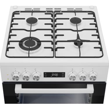 Beko BFM 410 EBB Ocaklı Elektro Turbobuhar Destekli Fırın - Beyaz 4