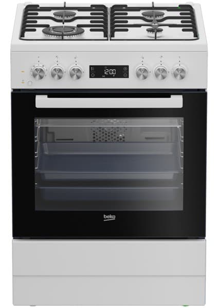 Beko BFM 410 EBB Ocaklı Elektro Turbobuhar Destekli Fırın - Beyaz