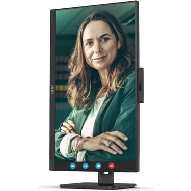 AOC Q27P3QW 27" 4ms, 75Hz, 2k Quad Hd, IPS Panel, 2xhdmı, Dp, Usb-C, 2X5W Hoparlör, Pivot Monitör 2