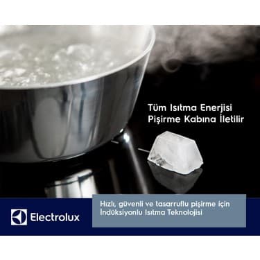 Electrolux LIT30230C Domino Indüksiyonlu Siyah Vitro Seramik Elektrikli Ocak 5