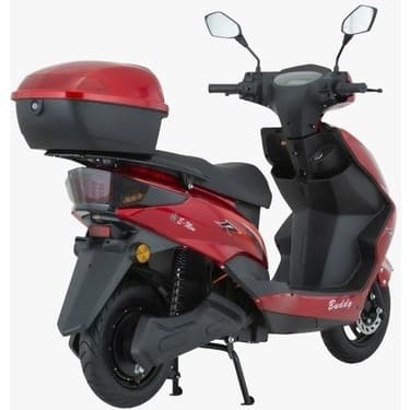 Mondial E-Mon Mondial Buddy Elektrikli Motosiklet Kırmızı 4