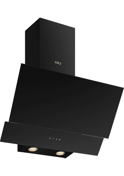 Esty 3480 Duvar Tipi Davlumbaz Siyah