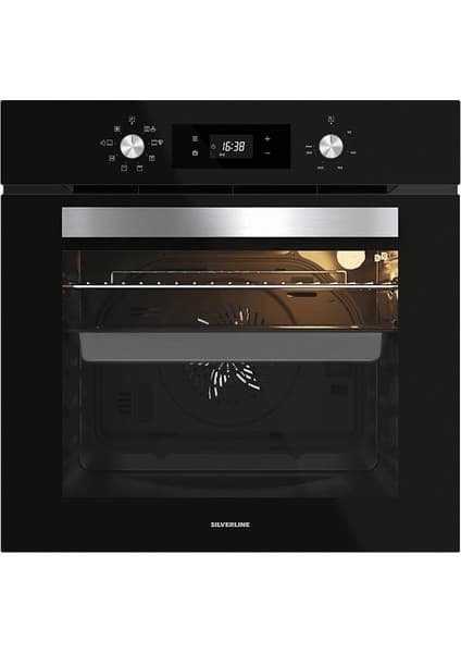 Silverline BO65E4B01 S4 Ankastre Fırın Siyah