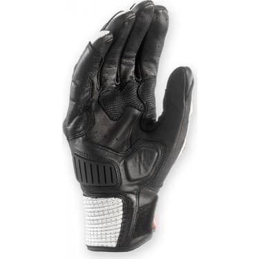 Clover Rsc-3 Siyah/Beyaz Yazlık Kısa Deri Eldiven 2