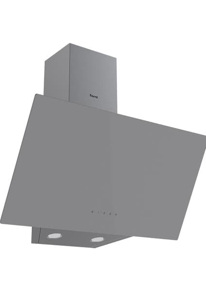 Ferre D079 Flowart Serisi Tek Cam Dokunmatik 60 cm Gri Davlumbaz - 500 M3/H 2