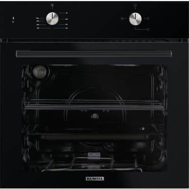 Kumtel Home Siyah Cam Ankastre Set (DA6-830 Davlumbaz + KO-40 TAHDF Ocak+ B66-S2 Fırın) 2