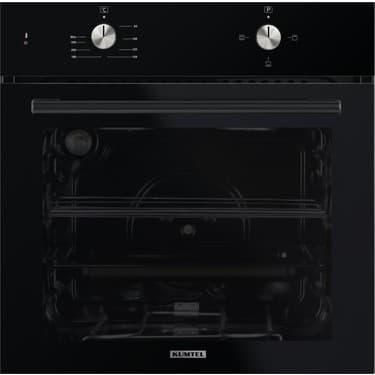 Kumtel Ankastre Set KO-40TAHDF Gaz Emniyetli Cam Ocak ve 3 Programlı A+ Sınıfı Siyah Ankastre Fırın 2