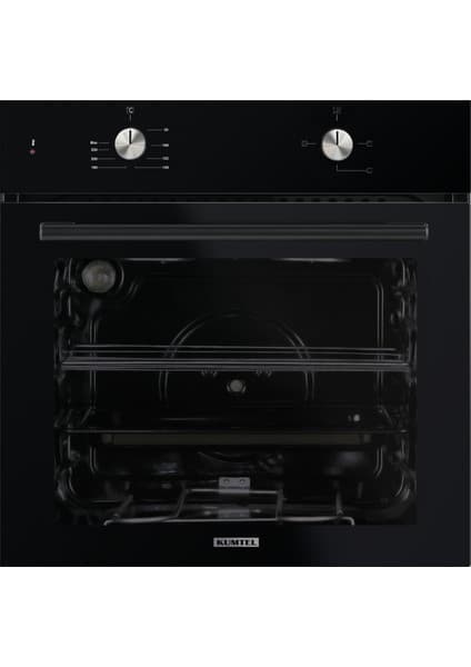 Kumtel B66-S2 Siyah Cam Ankastre Fırın
