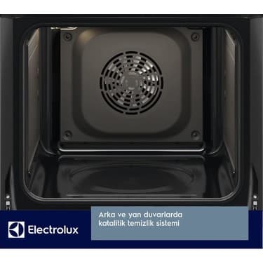 Electrolux EOF5C50BV Surroundcook Ankastre Katalitik Temizlemeli Beyaz Cam Fırın 2