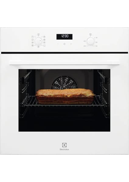Electrolux EOF5C50BV Surroundcook Ankastre Katalitik Temizlemeli Beyaz Cam Fırın