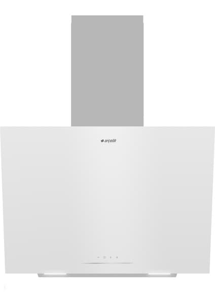 Arçelik Ade 604 B Ankastre Eğimli Davlumbaz Beyaz