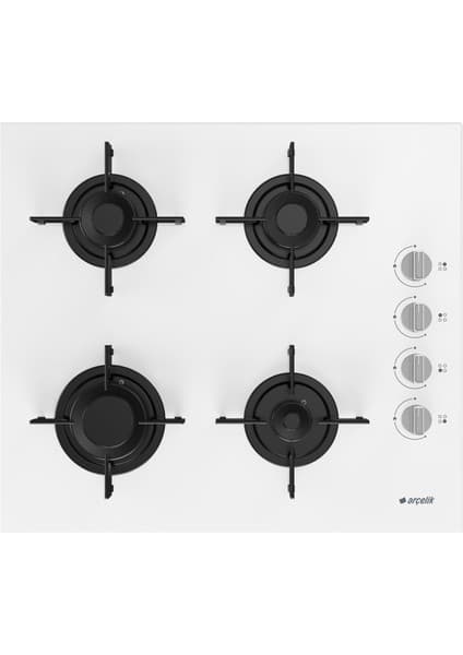 Arçelik Ocd T 601-1 Eb Gazlı Cam Tablalı Ocak