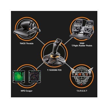 Thrustmaster T.16000M Fcs Flight Stick Joystick 5