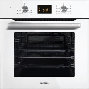 Kumtel White Optimus Dual 2'li Ankastre Set (A6SF2 DDT Beyaz Ankastre Fırın + 40TAHDF Beyaz Ankastre Ocak) 3