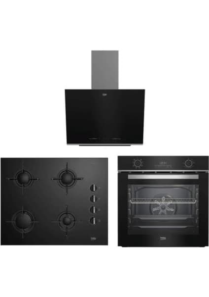 Beko Ankastre Set (buharlı pişirme desteği)