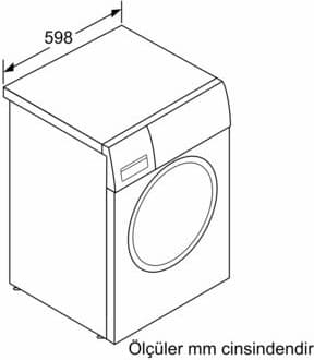 Siemens WM12N180TR 8 kg 1200 Devir Çamaşır Makinesi 6