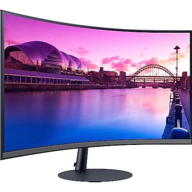 Samsung Odyssey C390 Serisi 27" 1000R Full HD 75Hz 4ms FreeSync Kavisli Monitör (LS27C390EAUXUF) 2