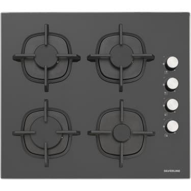 Silverline BO6504B01 - CS5343B01 - 3457 Soho 60 Siyah Cam Ankastre Set 3