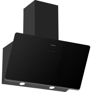 Silverline BO6504B01 - CS5343B01 - 3457 Soho 60 Siyah Cam Ankastre Set 4