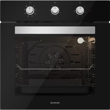 Silverline BO6503B01 - CS5343B01 - 3420 Classy 60 Siyah Cam Ankastre Set 2