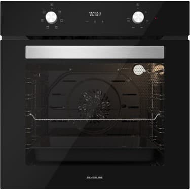 Silverline BO6502B02 - CS5335B01 - 2240 Conic 60 Siyah Ankastre Set 2