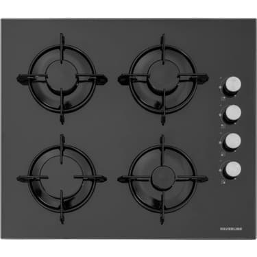 Silverline BO6504B01 - CS5349B01 - 3420 Classy 60 Siyah Cam Ankastre Set 3