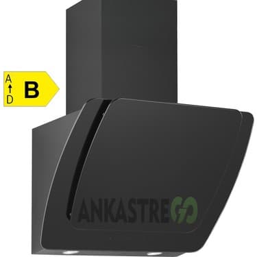 Silverline BO6502B02 - CS5349B01 - 3373 Misto 60 - MW9018B01 Siyah Cam Ankastre Set 2