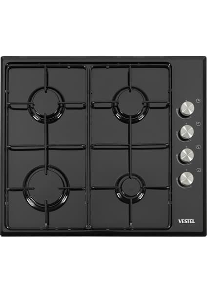 Vestel AO-6004 Ys-Dg 60 cm 4 Gözü Gazlı Ankastre Ocak 8