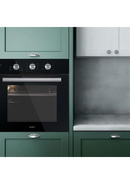 Kumtel Turbo Fanlı Ankastre Fırın B66 - Sf2 (Mt) 4 Program 3düğme 7