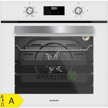 Silverline BO6502W02 - CS5365W01 - 3457 Soho 60 Beyaz Cam Ankastre Set 2