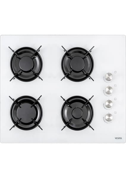 Vestel AO-65104 B-Dg 65 cm 4 Gözü Gazlı Ankastre Ocak