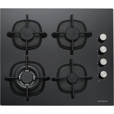 Silverline BO6504B01-CS5429B01-3420 Classy Siyah Ankastre Set 3