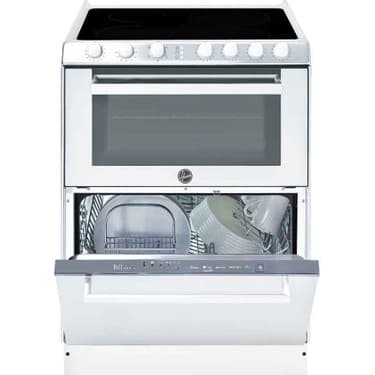 Hoover Trio TRV60NORB/1-SC1 3'ü 1 Arada Beyaz Ankastre Set: Fırın, Ocak, Bulaşık Makinesi 3