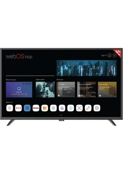 Hi-Level HL43DMN540 43" 109EKRAN 4K Full HD Webos Smart LED TV