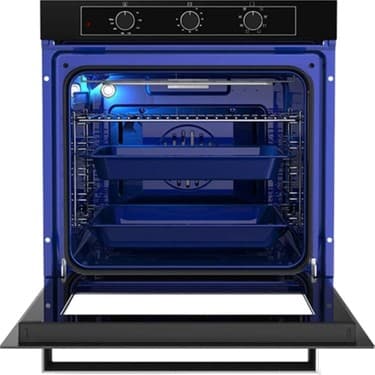 Luxell A68-SF3 Süper Kristal Siyah 88 Litre Ankastre Fırın 2