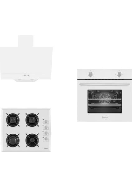 Ferre New Turbo Eko Slika Döküm Ankastre Set (2001TC-B1140-D004)