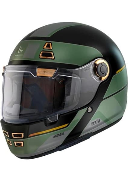 MT Jarama Baux B6 Full Face Motosiklet Kaskı